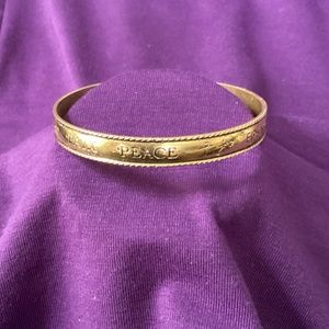 Peace Bangle Bracelet